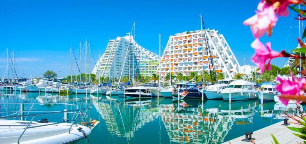 Reve Bleu Residence La Grande Pyramide Vue Port Hyper Centre Wifi Parking Prive Gratuit エクステリア 写真